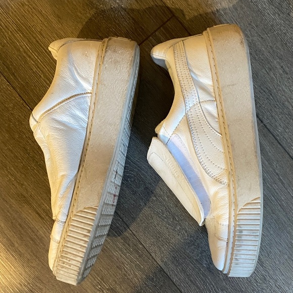 Puma Women's White Slip-On Sneakers - Picture 3 of 8